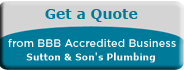 Sutton & Son's Plumbing BBB Business Review